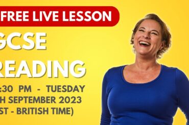 GCSE Reading exercise - Free Full French Lesson!