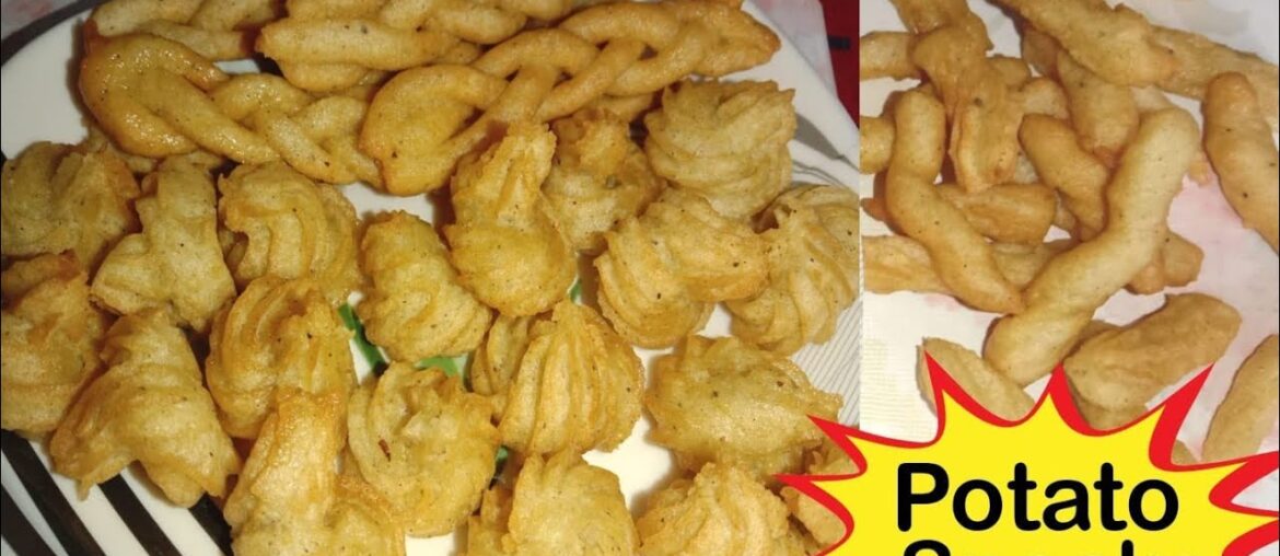 3 Amazing potato recipes by sadiqa! collection | potato snacks | french fries| potato chips