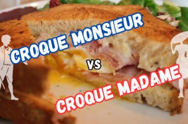 Trendy Paris style Croque Monsieur recipe - A quick & delicious French warm sandiwch