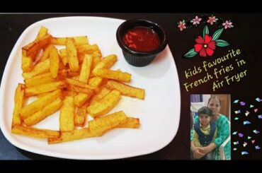 Home made French fries in Air Fryer recipe