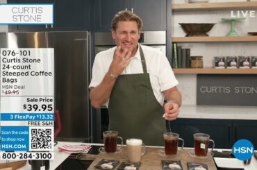 Curtis Stone 24ct CraftRoasted Medium Roast Steeped Coff...