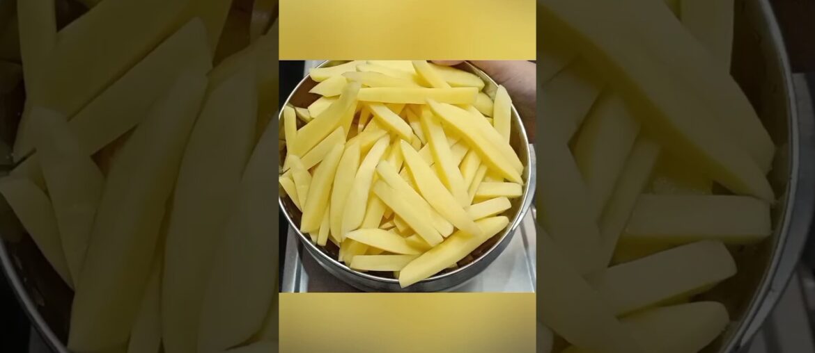 Crispy French Fries ASMR #shorts