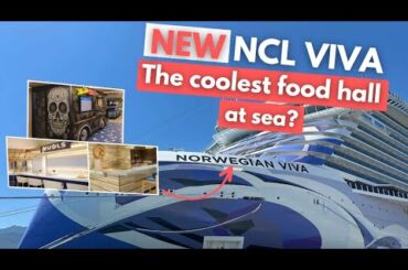 Is the Indulge Food Hall at the new Norwegian VIVA the best quick service at sea? It's included #ncl