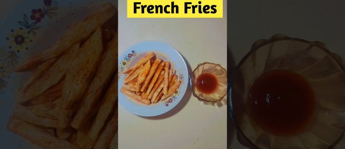 Crispy Masala French Fries| Home made french fries Recipe #ytshortsindia #food#shots #shorts