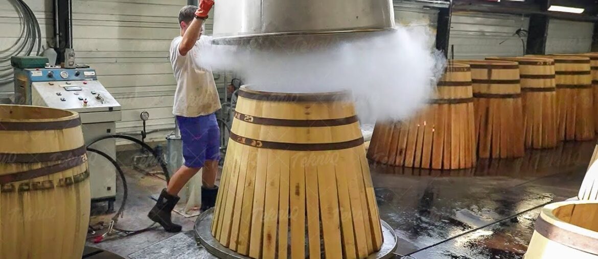 Crazy Techniques They Use to Produce Giant Wine Barrels