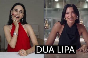 Etiquette Consultant's Reaction to Dua Lipa trying Michelin-starred French food | Jamila Musayeva