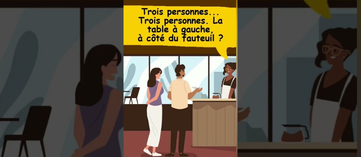 French Restaurant Conversation: Learn Prepositions of Location French Restaurant Conversation: Learn Prepositions of Location