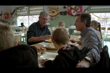 Anthony Bourdain  breaks bread with Lyon's second graders (Anthony Bourdain Parts Unknown)