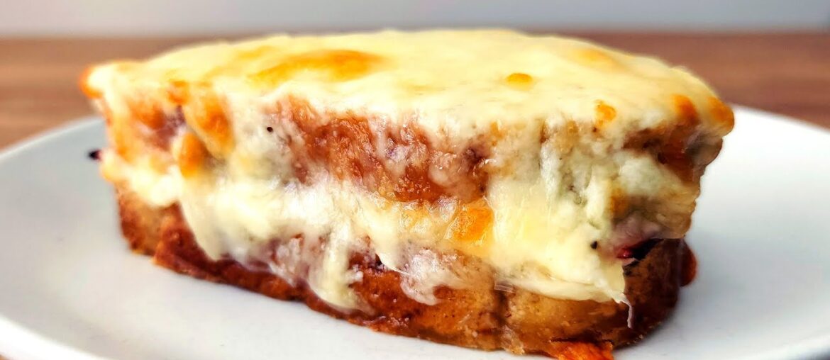 Easiest Croque Monsieur & Madame Recipe | French Grilled Ham & Cheese Sandwich Easiest Croque Monsieur & Madame Recipe | French Grilled Ham & Cheese Sandwich