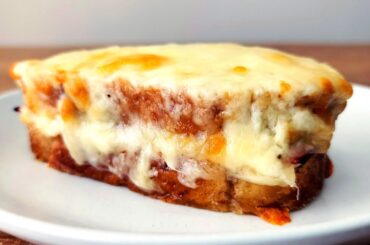 Easiest Croque Monsieur & Madame Recipe | French Grilled Ham & Cheese Sandwich