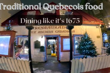 Dining like it’s 1675, in the Oldest Home, in Old Quebec City!
