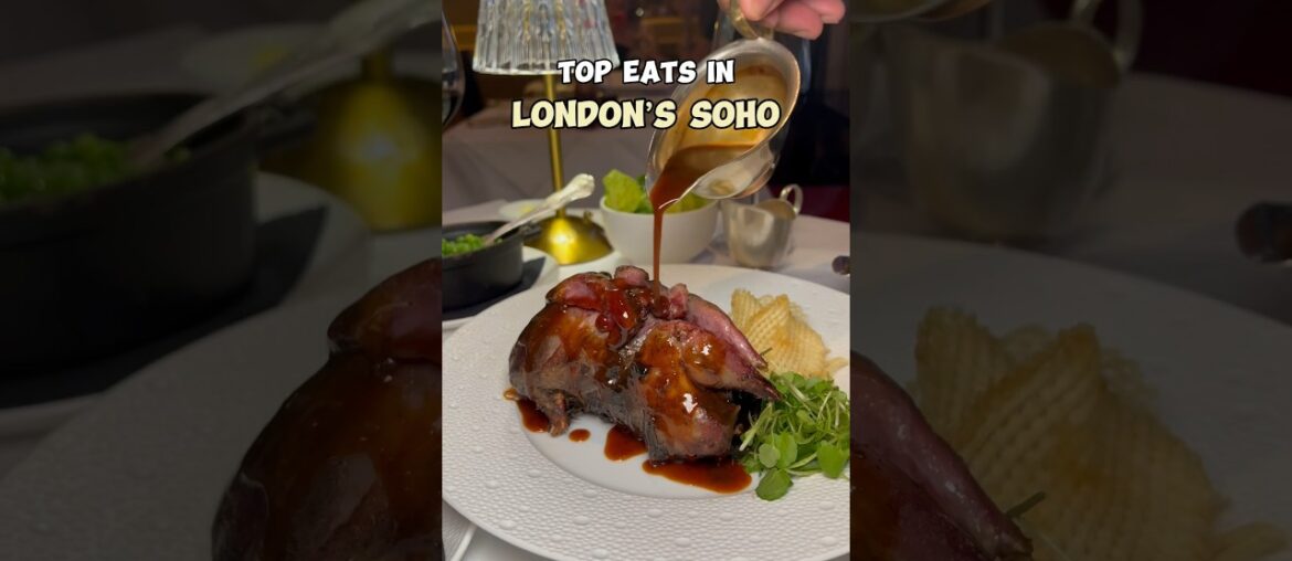 French Fine Dining in London’s Soho #Lescargot #londonfood #soholondon #frenchfood #escargot #london