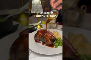 French Fine Dining in London’s Soho #Lescargot #londonfood #soholondon #frenchfood #escargot #london