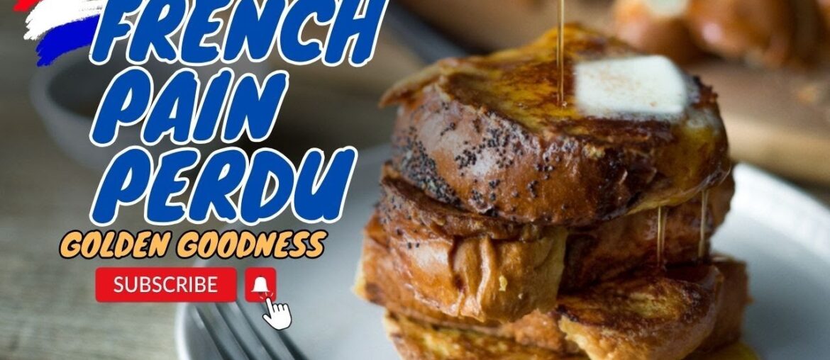 "Golden Goodness: The Allure of French Pain Perdu"  #imagenishvideos #viral