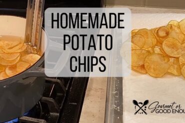 The Secret to crispy Potato Chips