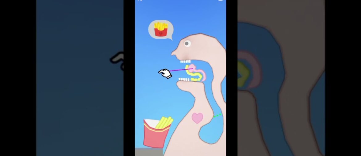 FEEDING FRENCH FRIES TO THIS ALIEN LIKE MEN!!!