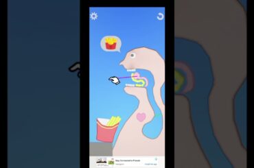 FEEDING FRENCH FRIES TO THIS ALIEN LIKE MEN!!!