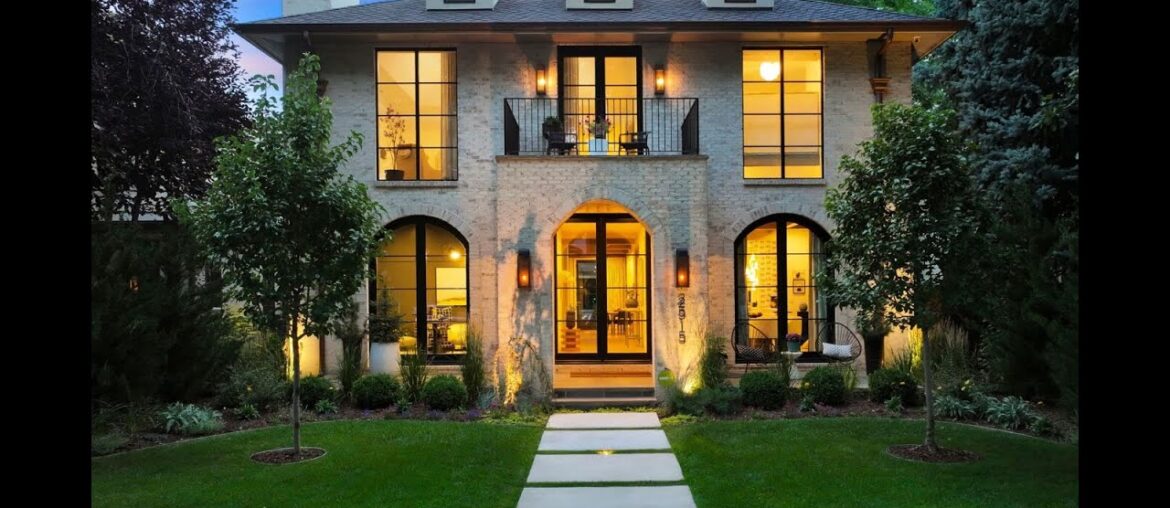 Modern elegance abounds in this French Provincial inspired residence Modern elegance abounds in this French Provincial inspired residence