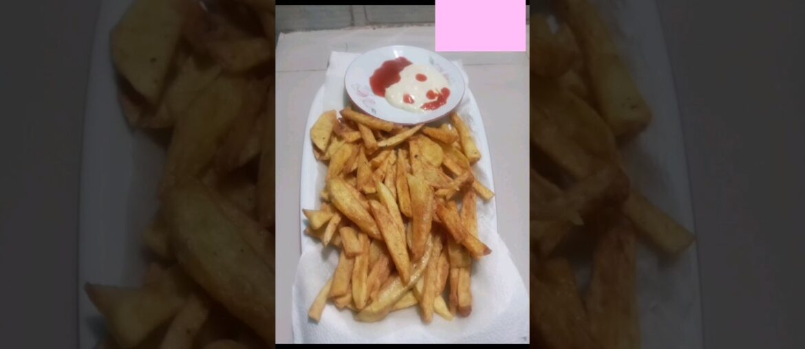 Crispy French Fries At home|