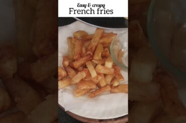french fries recipe | how to make french fries #shorts #shortsvideo #youtubeshorts