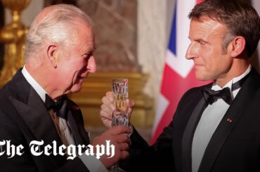 King Charles tells Emmanuel Macron: You have the wine but we have the humour