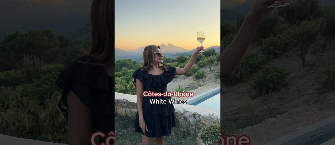 #cotesdurhone #provence #frenchwine #vineyards #france #southoffrance #rhonevalley #whitewine #wine