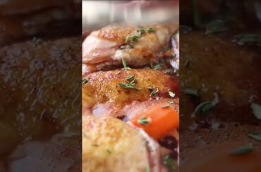 Julia Child's Coq Au Vin  #recipe #juliachild #crafting