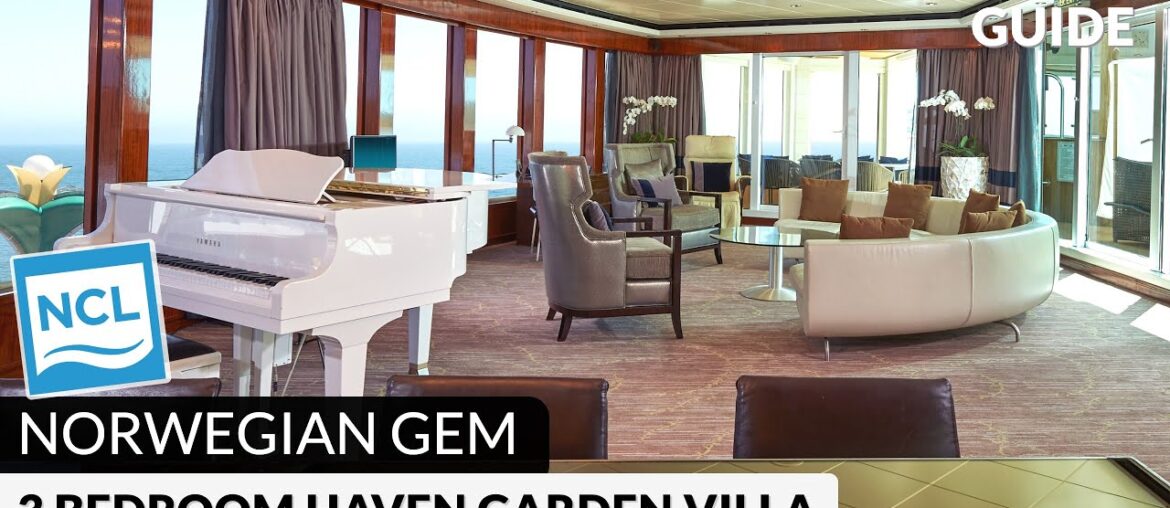 NCL Gem | Haven 3 Bedroom Garden Villa Tour & Review 4K | Norwegian Cruise Lines NCL Gem | Haven 3 Bedroom Garden Villa Tour & Review 4K | Norwegian Cruise Lines