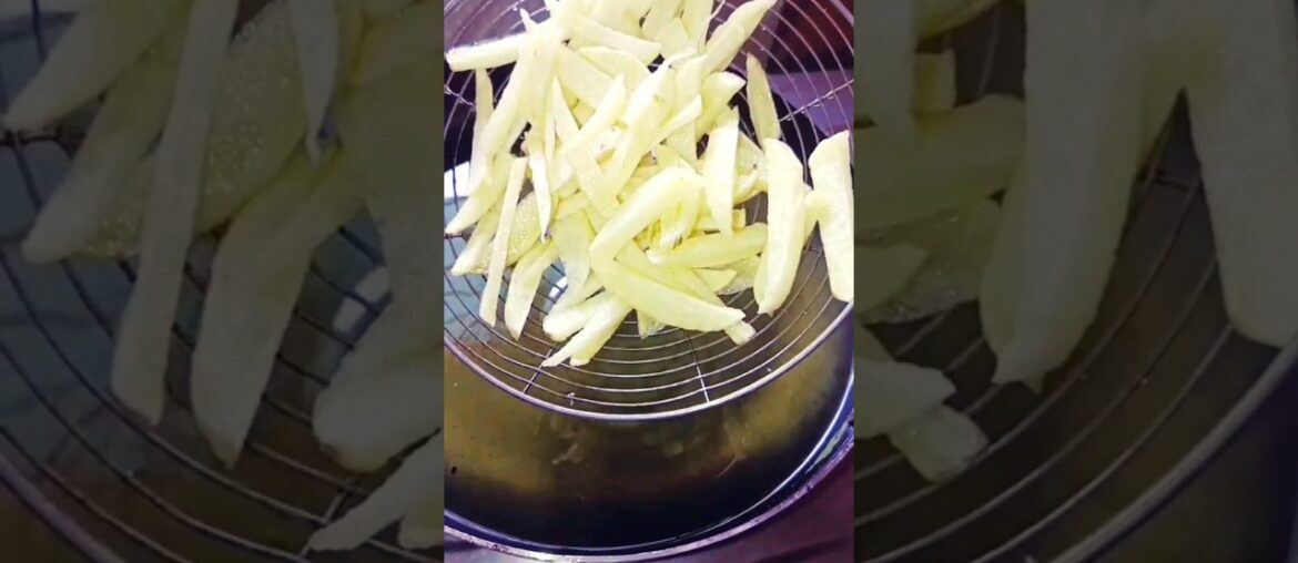 crispy french fries / homemade french fries recipe/easy snack recipe #shorts #viral