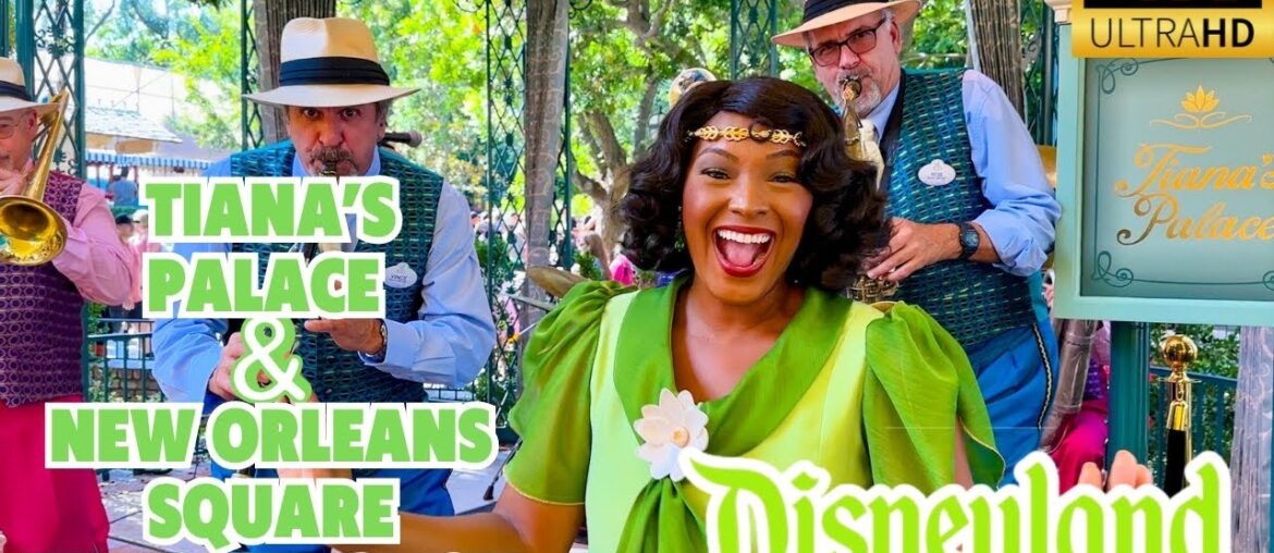 Disneyland | Tiana’s Palace in New Orleans Square: Food, Walkthrough, and Characters! Disneyland | Tiana's Palace in New Orleans Square: Food, Walkthrough, and Characters!