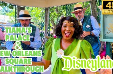 Disneyland | Tiana's Palace in New Orleans Square: Food, Walkthrough, and Characters!
