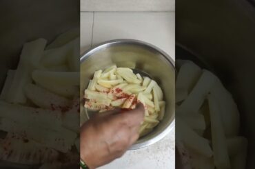 crispy french fries recipe |  snacks #youtubeshorts #shortvideo