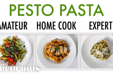 4 Levels of Pesto Pasta: Amateur to Food Scientist | Epicurious