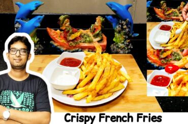 French fries with dips - Crispy French fries - french Fries - French fries recipe#frenchfries