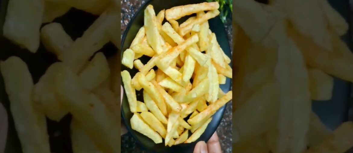 Make French Fries in just 5 minutes | Crispy French Fries Recipe |