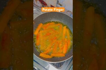 Easy & Tasty Potato Finger || French Fries #food #viral #recipe #shorts #trendingshorts