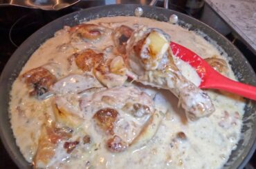 French Chicken Casserole Chicken A La Normande! Amazing Chicken Recipe With Apples & Hard Cider!