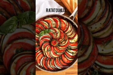 The most popular dishes of France|#shorts #food #france #reels #ratatouille
