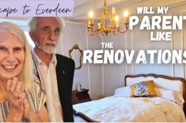 my PARENTS See the FARMHOUSE RENOVATIONS for the FIRST TIME! What will they think?