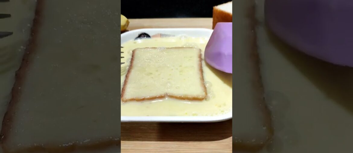 French toast recipe | how to make french toast ..banana french toast #shorts