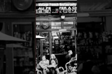 Vintage French Restaurants 05 #cafe #restaurant #shortvideo #cafedesign #restaurantdesign