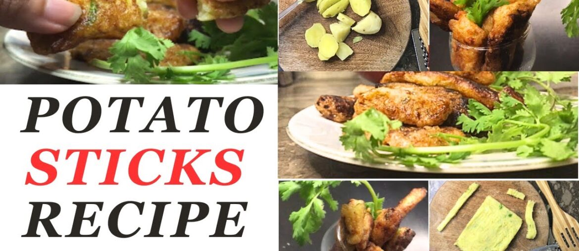 Easy Potato Recipe Potato Sticks Recipe Crispy French Fries