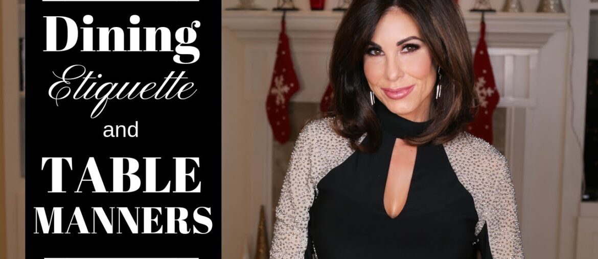 Dining Etiquette 101 - Table Manner Tips and Tricks | TOPICS WITH TRACY
