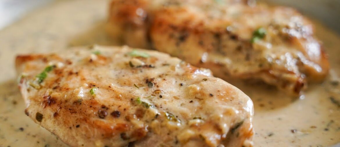 Creamy Garlic Chicken Breast Recipe