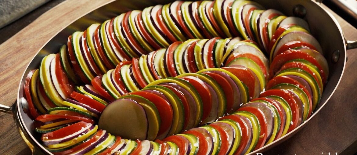 MAKING RATAOUILLE From Pixar’s Ratatouille (Confit Byaldi) | Lets Recreate Ep. 1 MAKING RATAOUILLE From Pixar's Ratatouille (Confit Byaldi) | Lets Recreate Ep. 1