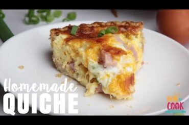Easy Classic Quiche Recipe (Step-by-Step) | HowToCook.Recipes
