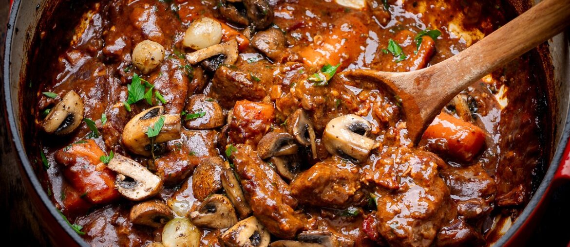 Beef Bourguignon – The Most Comforting Classic French Stew Beef Bourguignon - The Most Comforting Classic French Stew