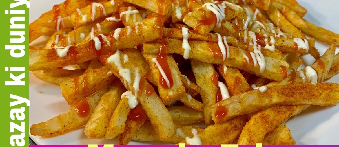 Street Style French Fries Recipe Masala French Fries At Home