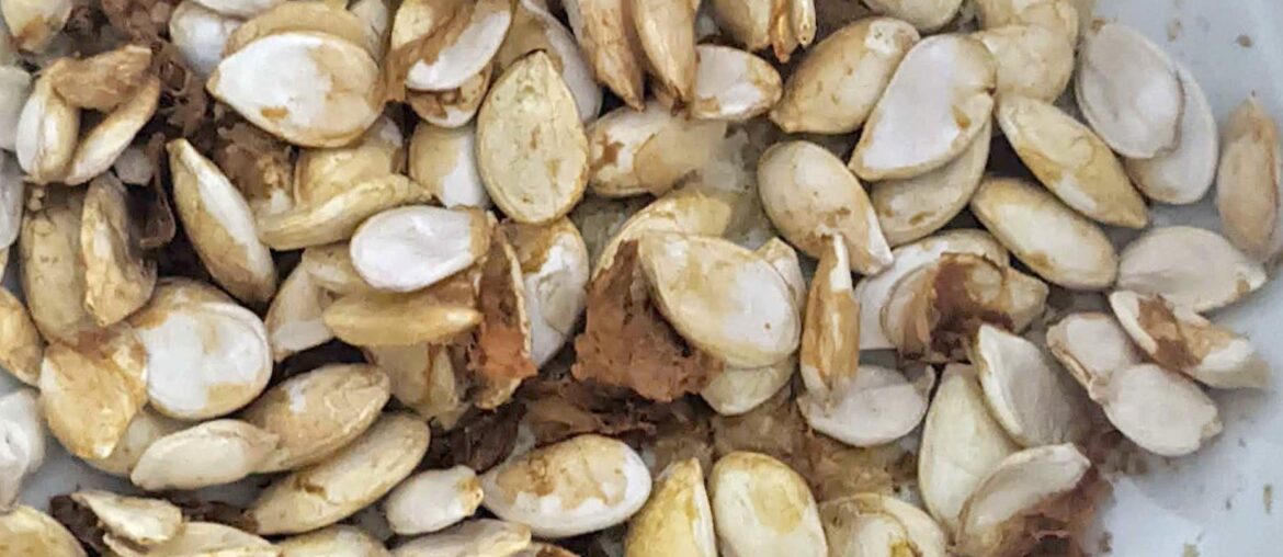 Astuce : graine de potimarron grillée 2 min au micro-onde (en ces temps chiches)