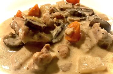 poulet au cidre et à la creme